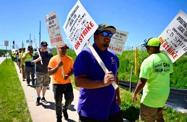 Strike halts work at over a dozen southeast Wisconsin construction sites